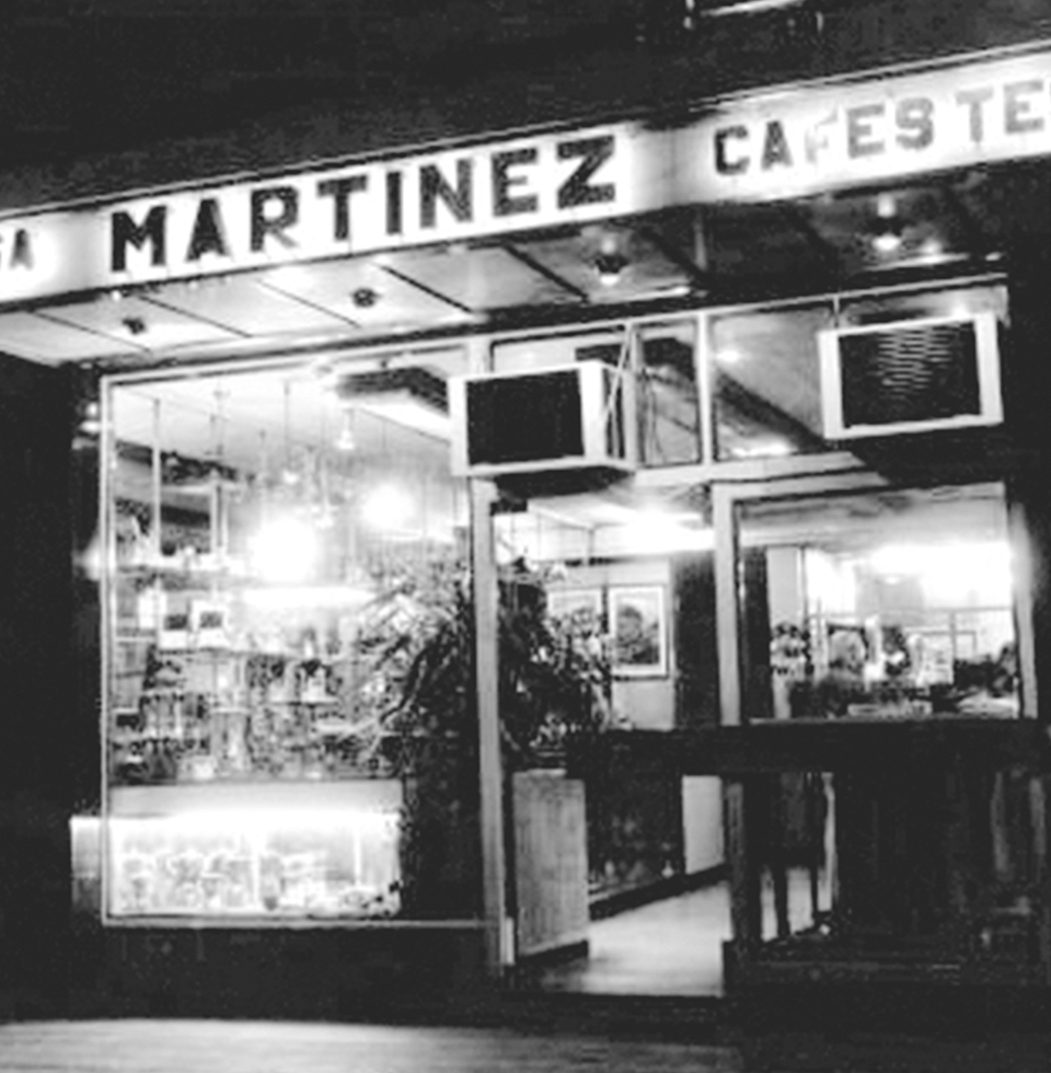 About us - Cafe martinez
